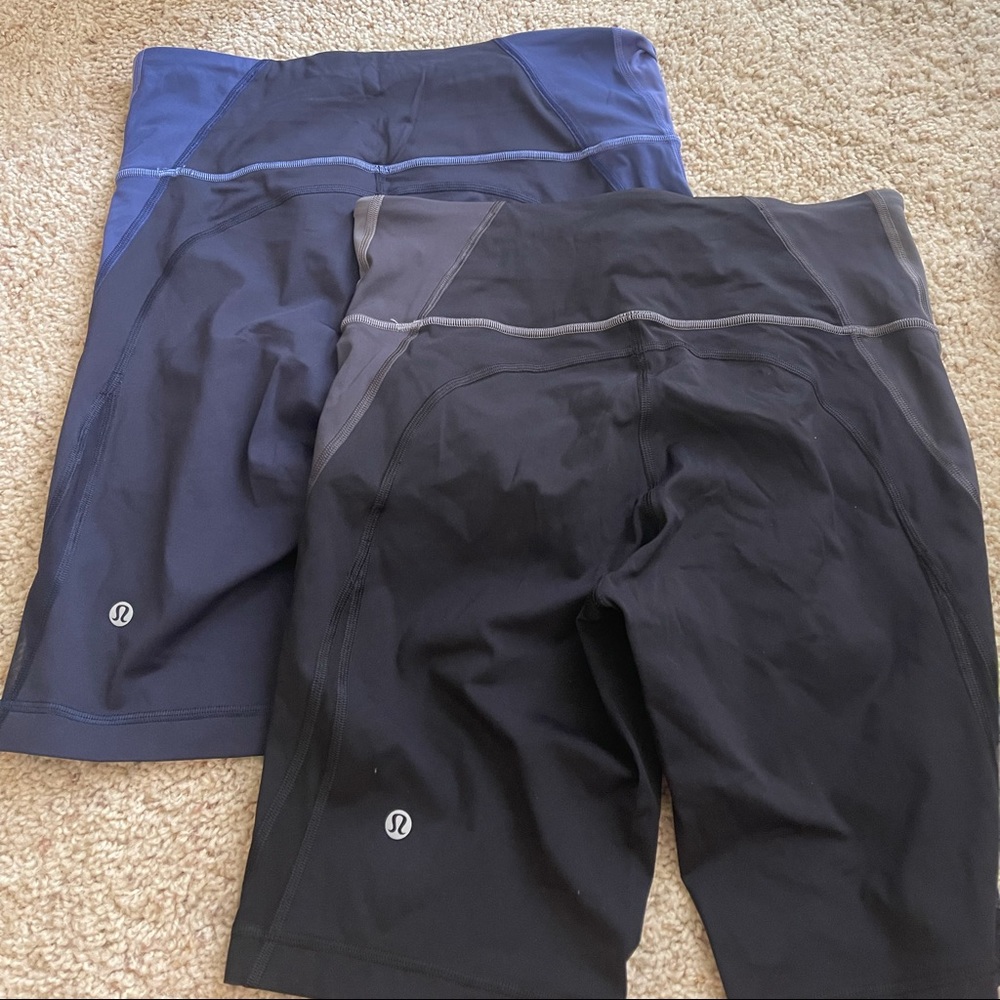 Black/Gray - Lululemon Colour Me Ombre Shorts